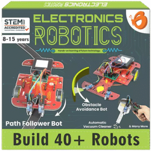 Electronic Robotics : 40 in 1 DIY Robotics Master Kit | 8-15 Age