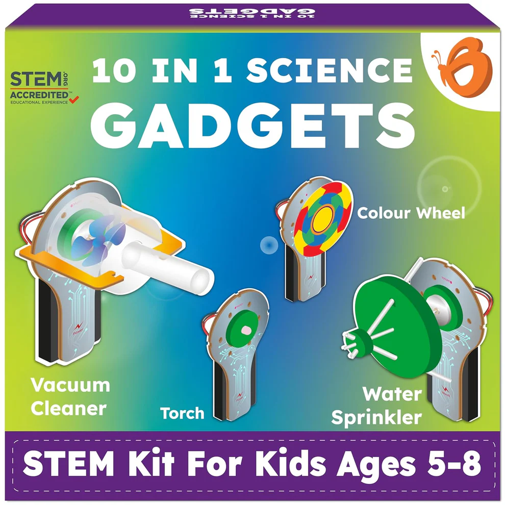 10in1 Ultimate Electricity Kit Stem Toys for Kids | Age 5-8